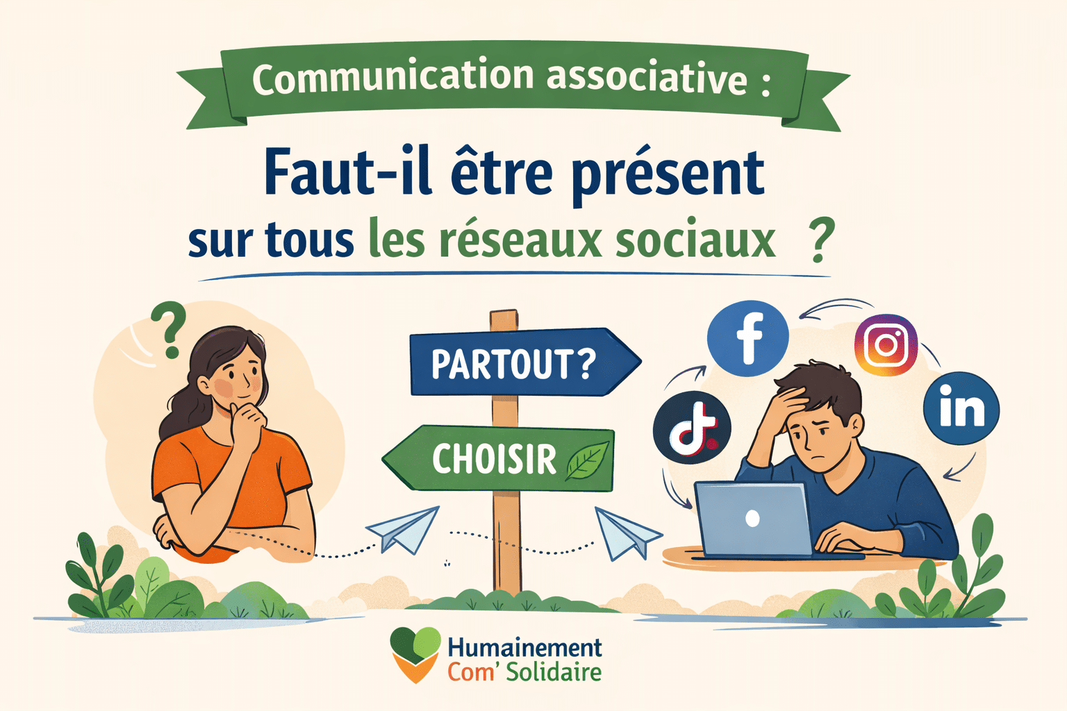 Communication associative : faut-il être présent sur tous les réseaux sociaux ?